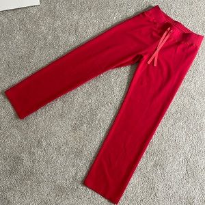 Figs Small Tall Winning Red Livingston Scrub Pants